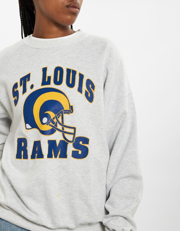 Vintage by The Real Deal - Pre Loved - 90s NFL St. Louis Rams Sweatshirt