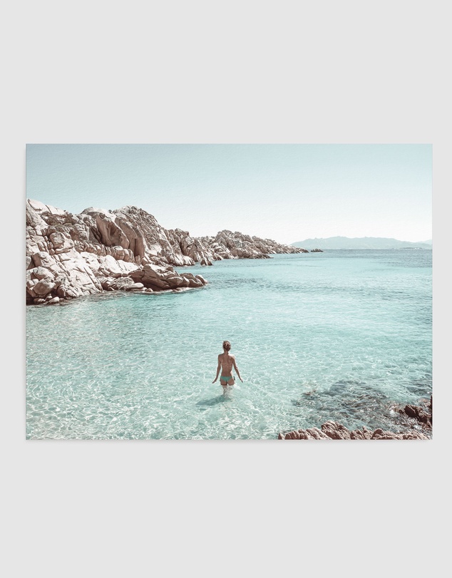 Olive et Oriel - 1960s Paradise Art Print