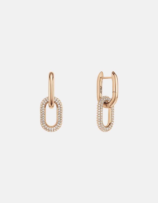 Daniel Wellington - Crystal Link Earrings
