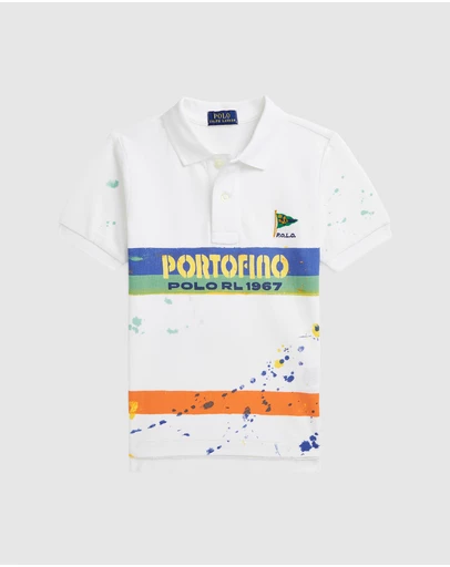 Polo Ralph Lauren - SS Knit Polo Shirt - THE ICONIC EXCLUSIVE - Kids
