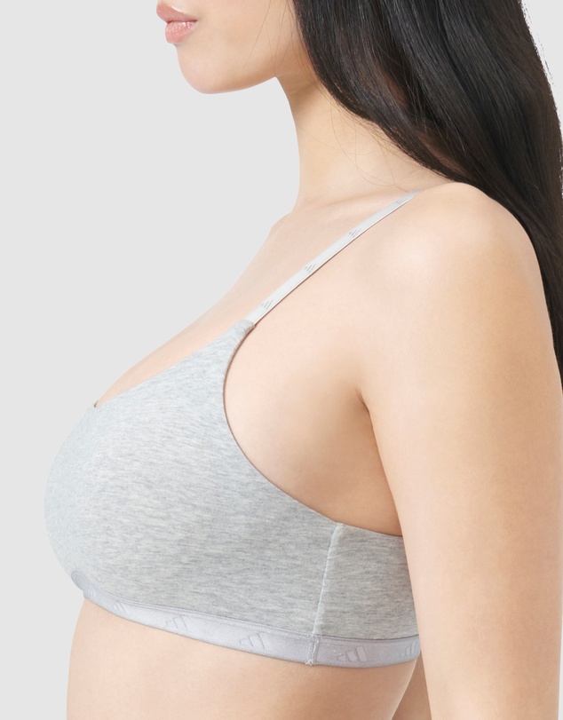 adidas Sportswear - Active Essentials Wirefree Cotton Scoop Bralette