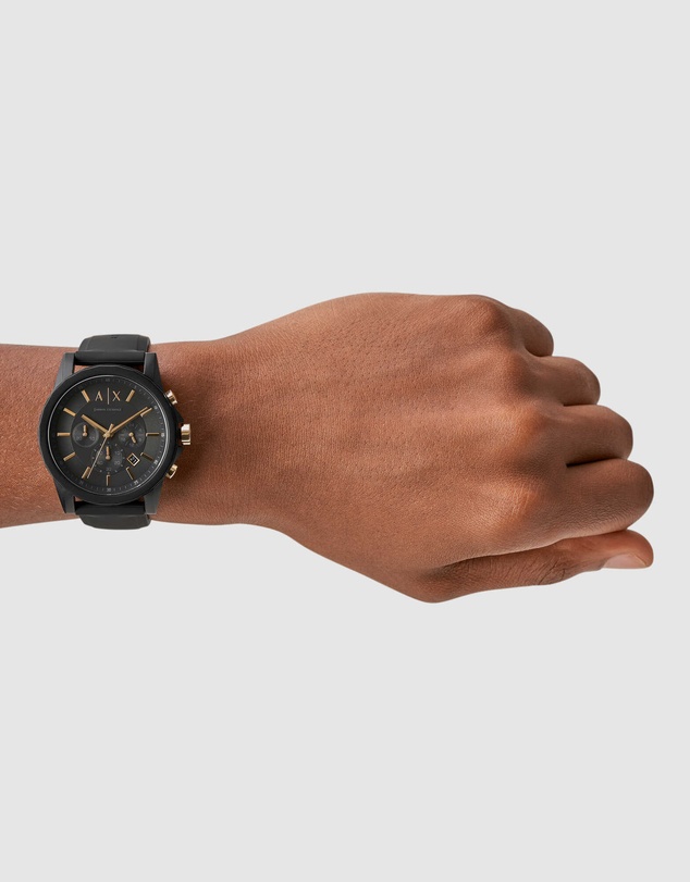 Armani Exchange - Black Chronograph Watch AX7105
