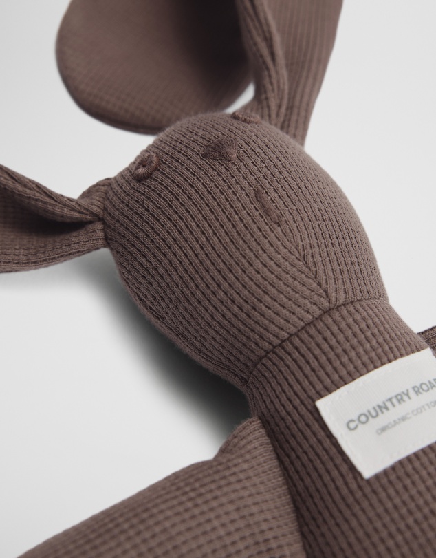 Country Road - Organically Grown Cotton Waffle Bunny