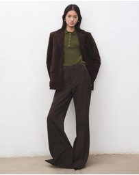 M.N.G - Long-Sleeved Polo-Neck Sweater