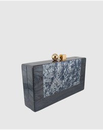 Izoa - Brooke Marble Clutch