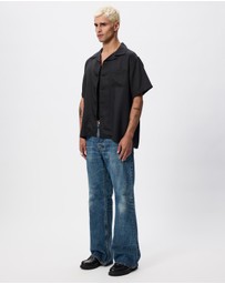 Nudie Jeans - Arthur Bowling Shirt Safety Pin