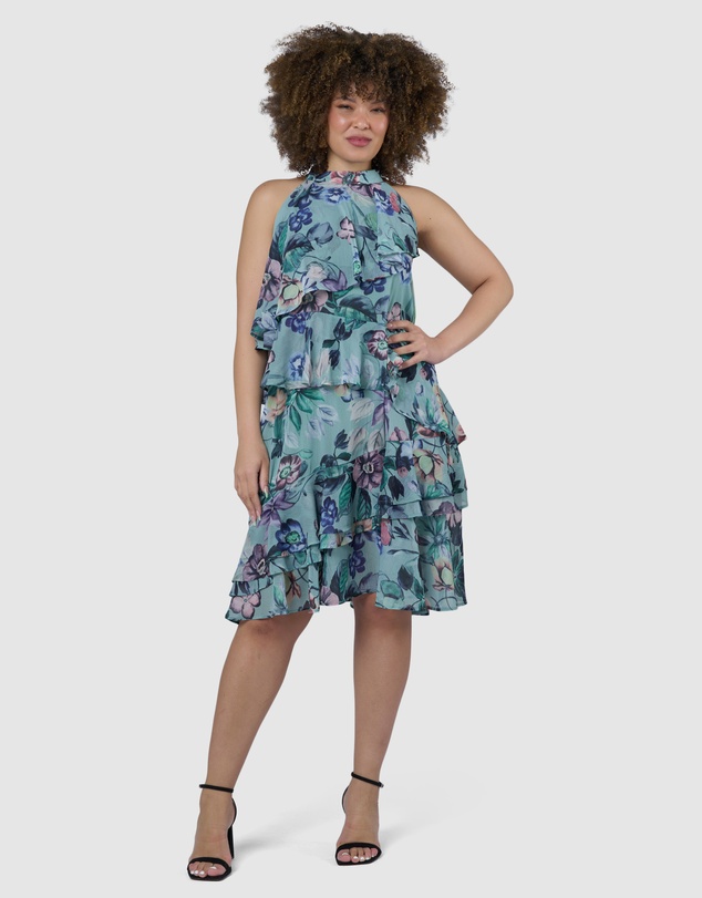 Pink Dusk by Curve Project - Raptures Kiss Dress