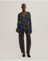 Witchery - Sheer Wrap Shirt