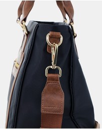 Pierre Cardin - Pierre Cardin RFID Lightweight Nylon Mini Tote with Crossbody