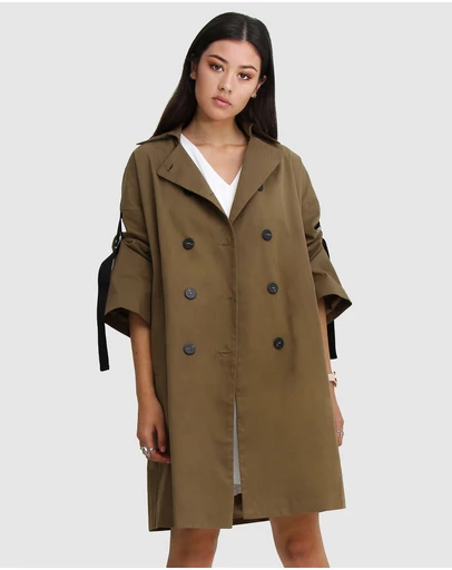 Belle & Bloom - Russian Romance Oversized Trench Coat