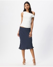 Reformation - Layla Knee Length Skirt
