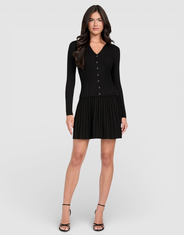 GUESS - Eco Pleated Miranda Sweater Skirt
