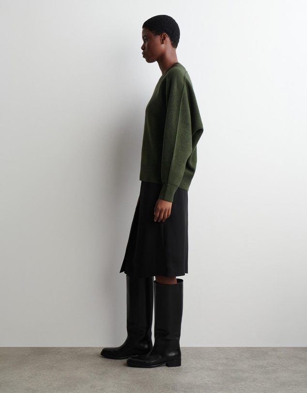COS - Rounded Double-Faced Wool Jumper