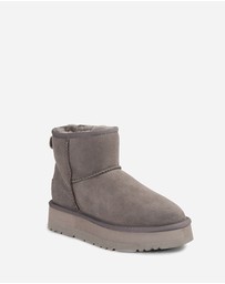 Ozwear Connection Uggs - Ugg Classic Platform Mini Boots (Water Resistant)