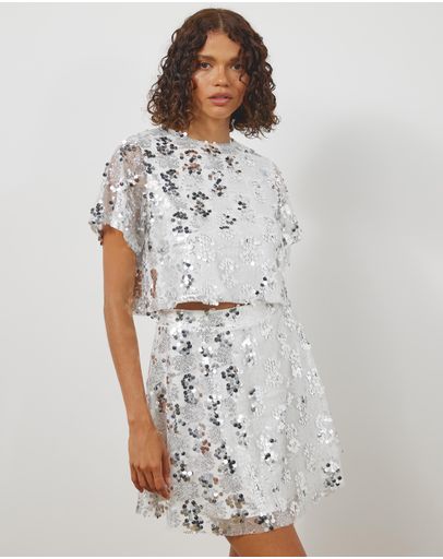 Silver Sequin