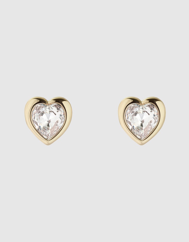 Ted Baker - HAN: Crystal Heart Stud Earrings