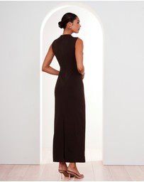 Pilgrim - Zaylee High Collar Maxi Dress