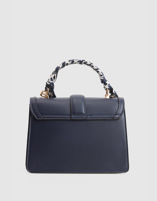 Laura Jones - Scarf Top Handle Bag