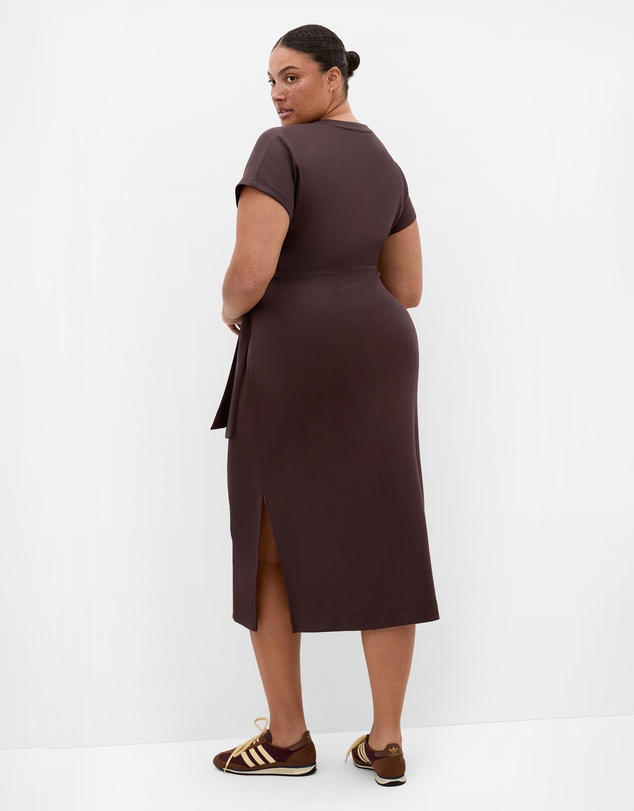 City Chic - Mae Side Tie Midi Dress