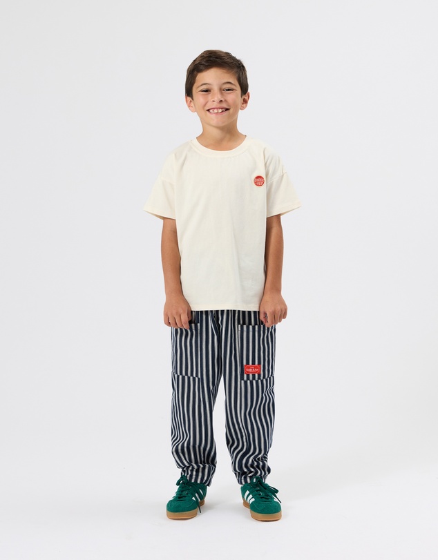 Goldie + Ace - Railroad Stripe Kit Pocket Pants - Babies-Kids