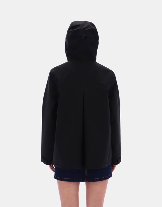 Hunter - Women’s Originals Lightweight Waterproof Jacket in Black