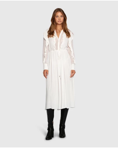 Belle & Bloom - Slow Dance Frill Midi Dress