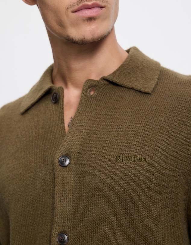 Rhythm - Mohair Button Up Knit