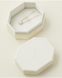 Swarovski - Stilla pendant, Round cut, White Gold