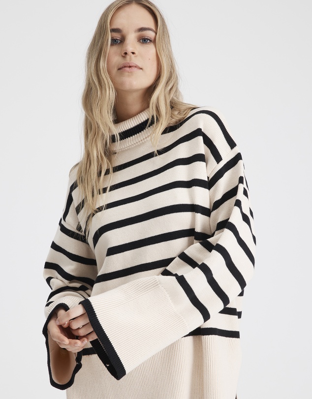Everly Collective - Hudson Striped Knit