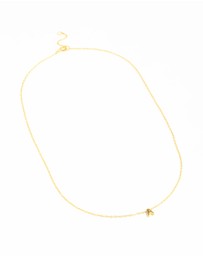 Lovisa - Gold Plated Sterling Silver Letter A Necklace