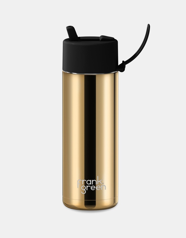 Frank Green - 20oz Ceramic Reusable Bottle with Flip Straw Lid