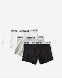 Cotton On - 3 Pack Mens Organic Cotton Trunks