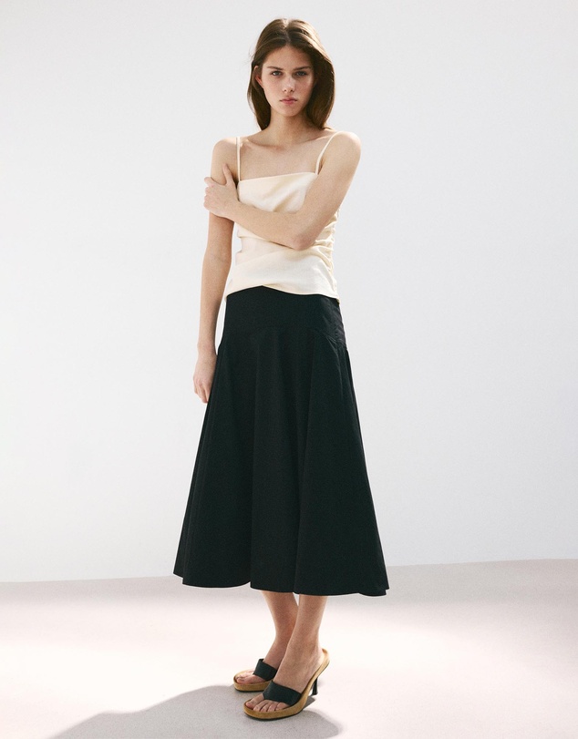M.N.G - Draped Strap Top