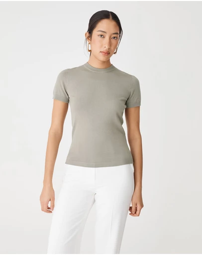 Forcast - Catherine Short Sleeve Knit