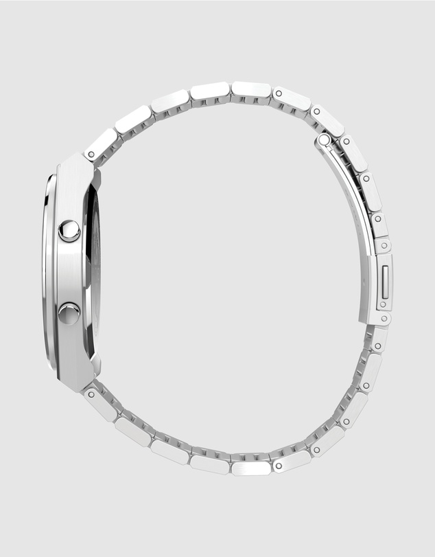 TIMEX - Q Timex® Q80 Continental 39mm Stainless Steel Bracelet Watch