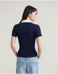 Oxford - Monique Rib Polo Knit