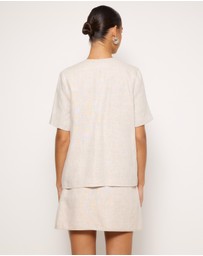 AERE - Willow Linen Top