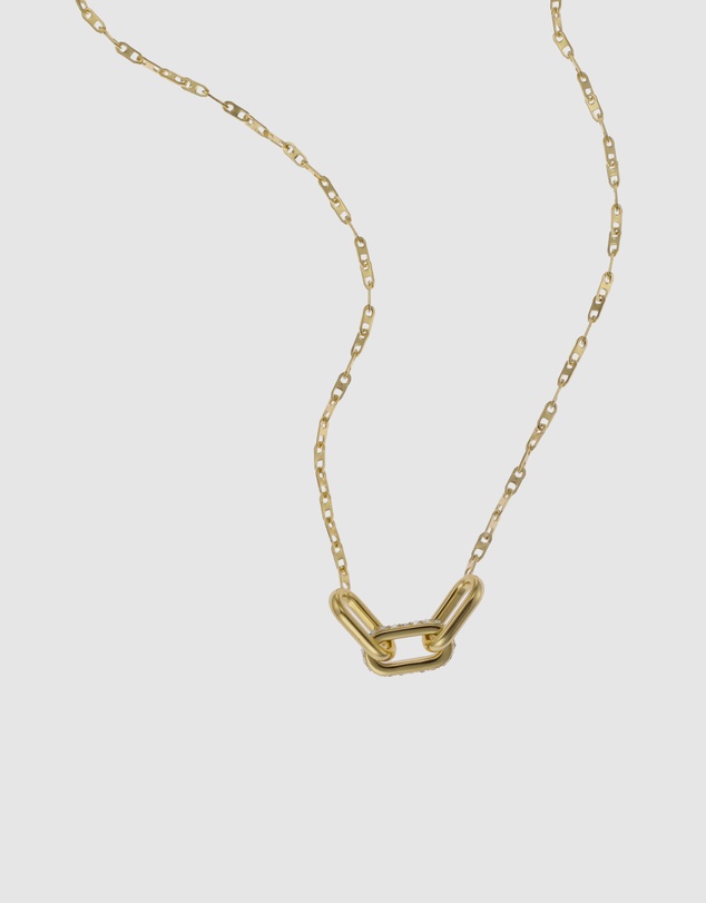 Fossil - Heritage Gold Tone Pendant Necklace
