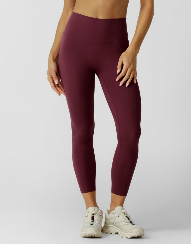 Lorna Jane - Lotus No Ride Phone Pocket Ankle Biter Leggings