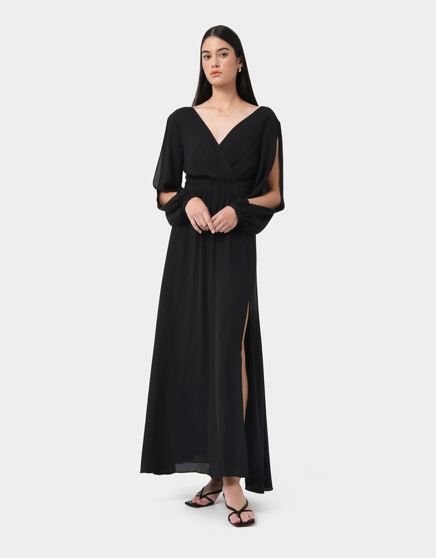 Forcast - Louise Open Sleeve Maxi Dress