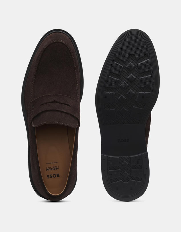 BOSS - Calev Suede Loafers - Men's