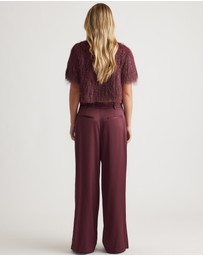 Decjuba - Kenzie Fluffy Lurex Cardigan