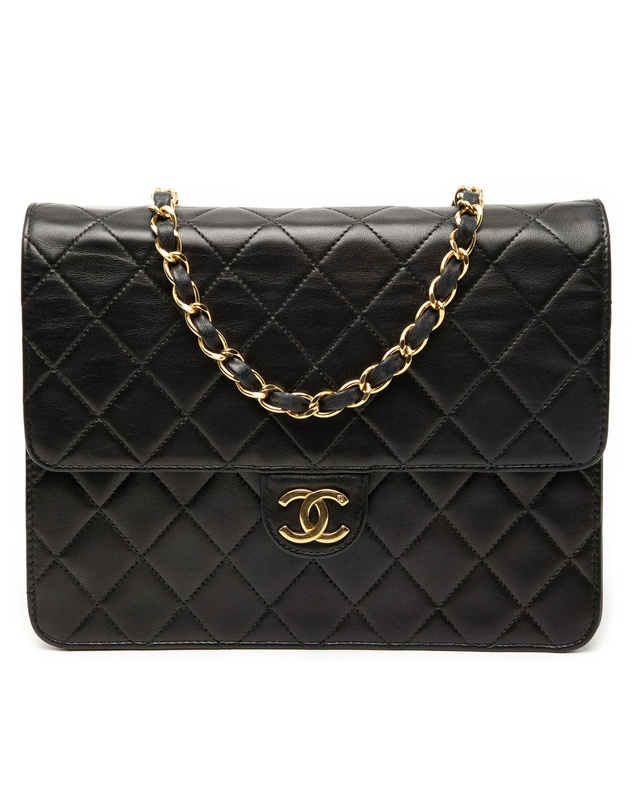 Pre-Loved by Azura Reborn - Pre-Loved Small CC Quilted Lambskin Single Flap