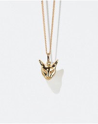 Meadowlark - Cat Charm Necklace