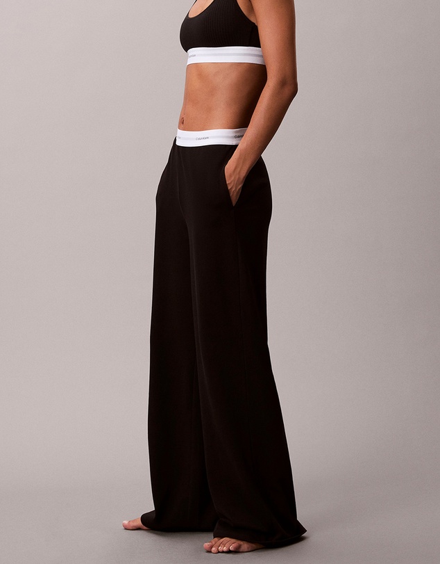 Calvin Klein - Logo Cotton Jersey Pants