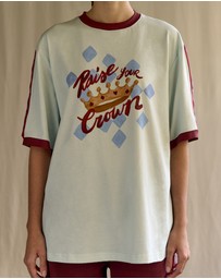 SMWR. by The Somewhere Co - Raise Your Crown Oversized Tee