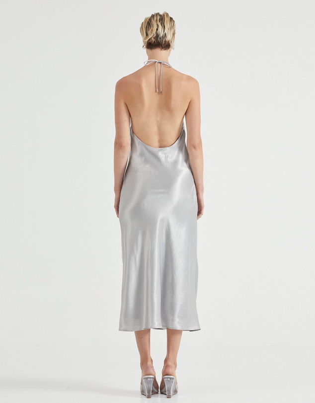 Third Form - Crush Bias Halter Dress