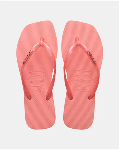 Havaianas - Slim Square Logo Metallic - Women's