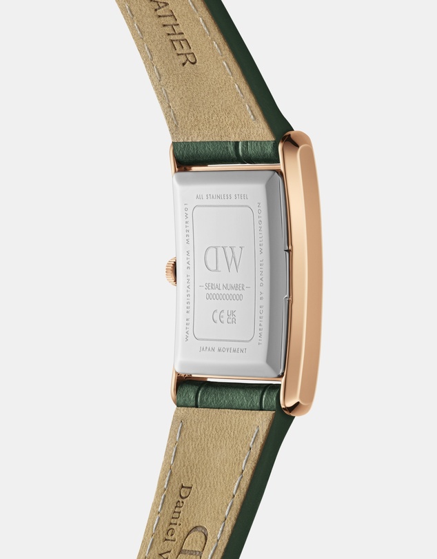 Daniel Wellington - Bound 32x22mm Crocodile Emerald