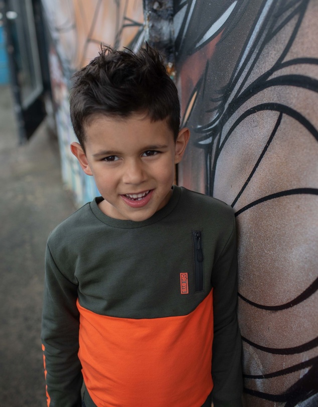 Quapi - Kenan Colourblock Sweat - Kids-Teens